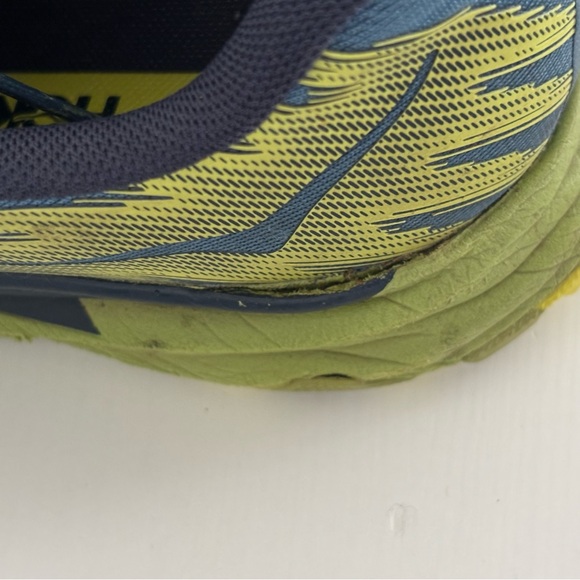 Hoka Torrent 3 Men\'s Blue and Yellow Running Shoes